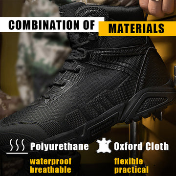 ShadowTrail Elite Tactical Waterproof Combat Boots